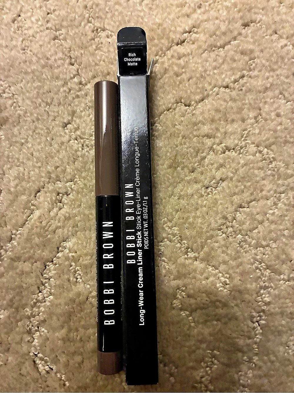 Bobbi Brown Long-Wear Cream Liner Stick Rich Chocolate Matte Brown